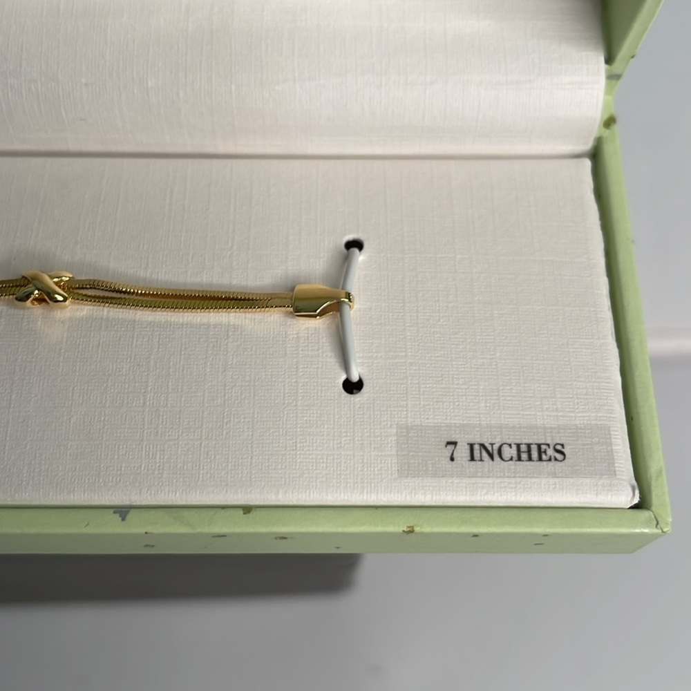 Mia Fiore Bracelet 18 KT Gold Plated over Sterling Silver Bracelet - Picture 3 of 6